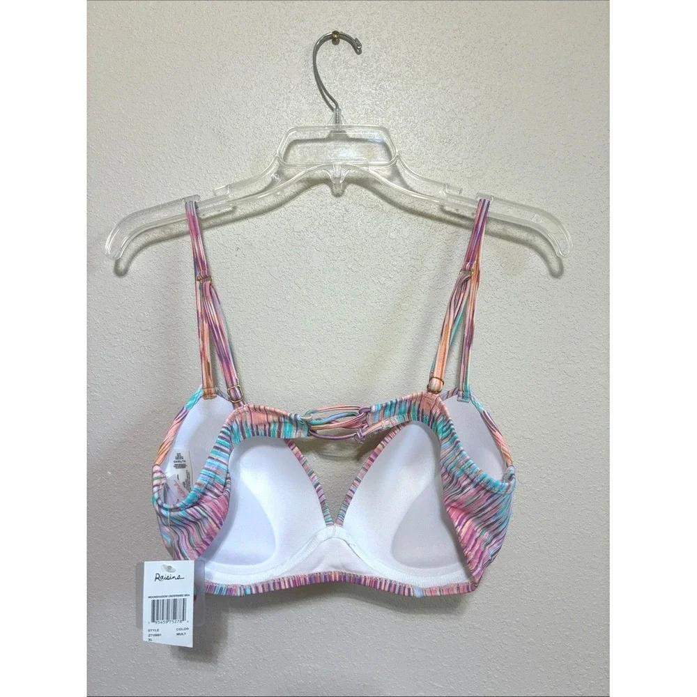 NEW Raisins Size XL Moonshadow Underwire Push Up Bikini Set Swimsuit Beach Coast